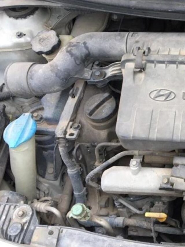 Dry Ice Blasting for Car Engine